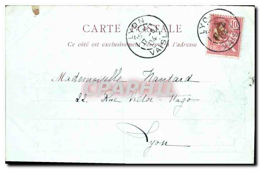 Warten auf den Fährmann — S. Rambert, Loire — Verlag S. Prudent, Nr. 181 — Rückseite