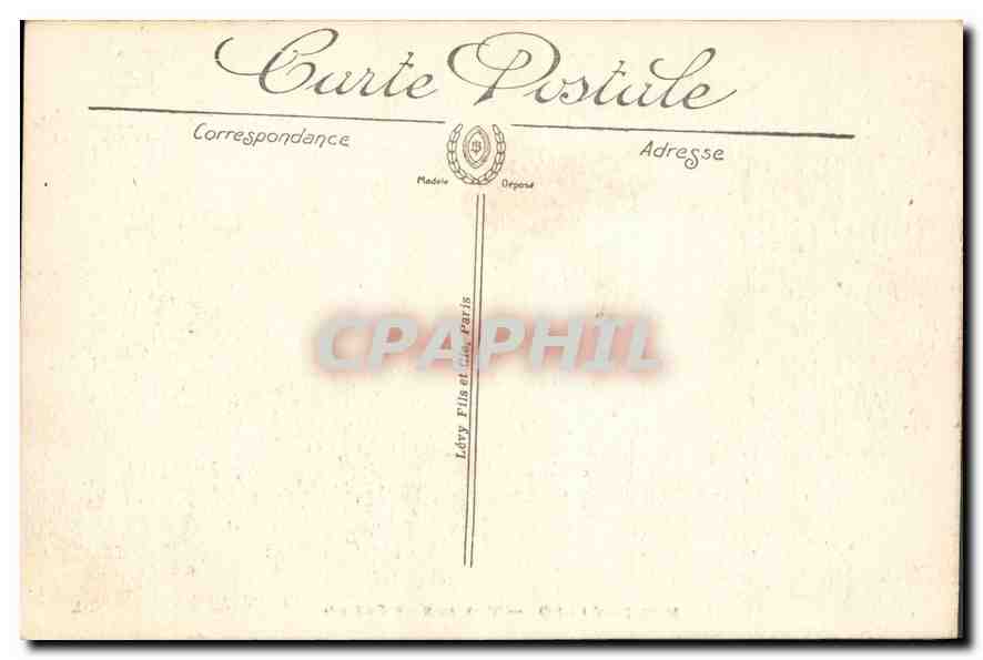 CPA Monte Carlo Vue sur le Casino  — Rückseite
