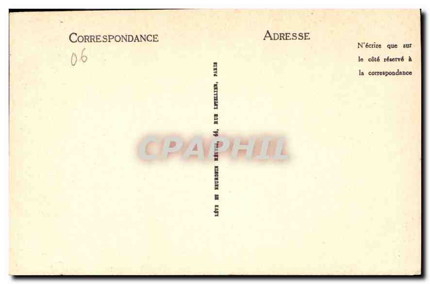 CPA Monte Carlo Les Terrasses et le Casino  — Rückseite