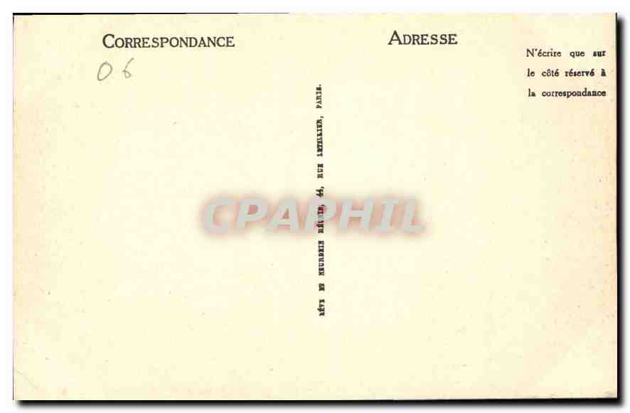 CPA Monte Carlo Les Terrasses et le Casino  — Rückseite