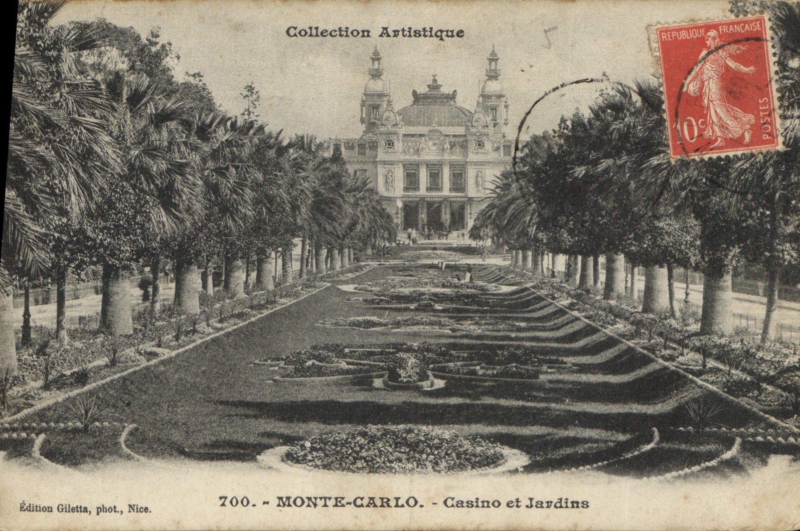 CPA Monte Carlo Casino et Jardin 