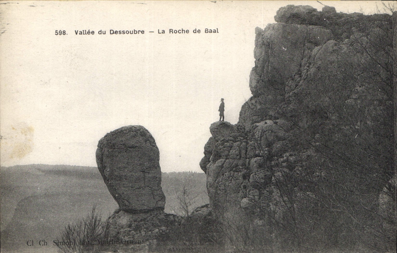 CPA Vallee du Dessoubre La Roche De Baal 