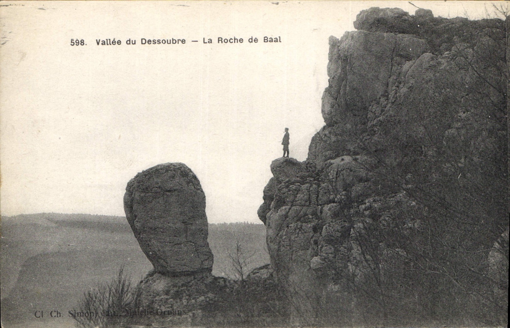 CPA Vallee du Dessoubre La Roche De Baal 