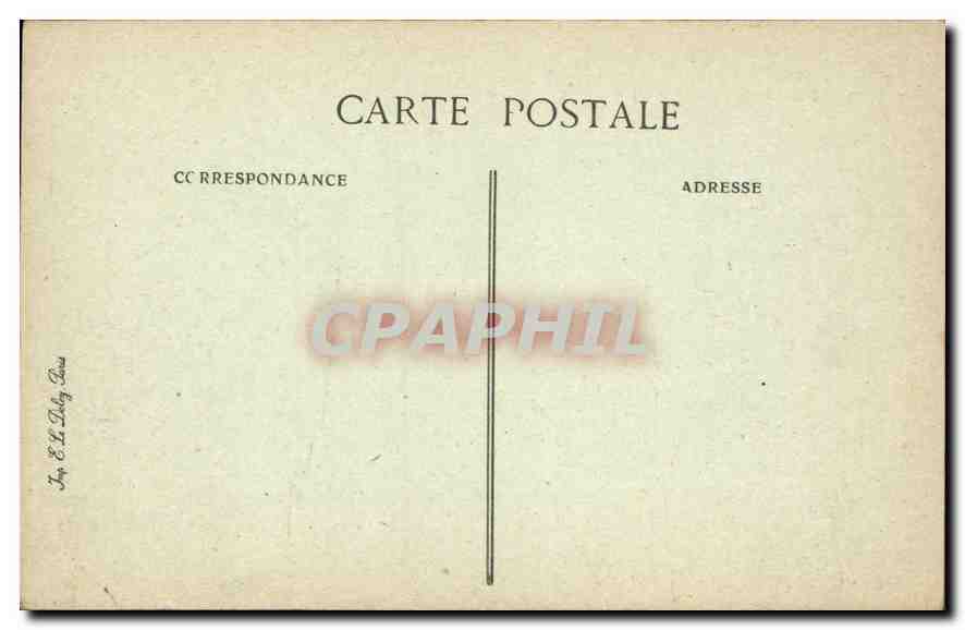 CPA Vallee du Dessoubre La Roche De Baal  — Rückseite