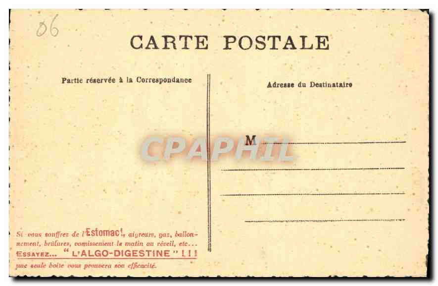 CPA Monte Carlo Le Casino Allee des Palmiers  — Rückseite