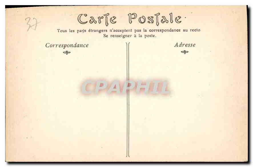 CPA Langeais Le Chateau facade meridionale  — Verso