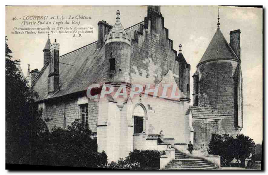 CPA Loches Le Chateau 