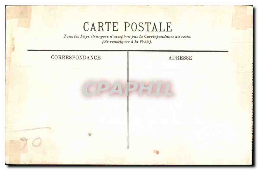 CPA Cannes Panorama pris du Mont Chevalier  — Rückseite