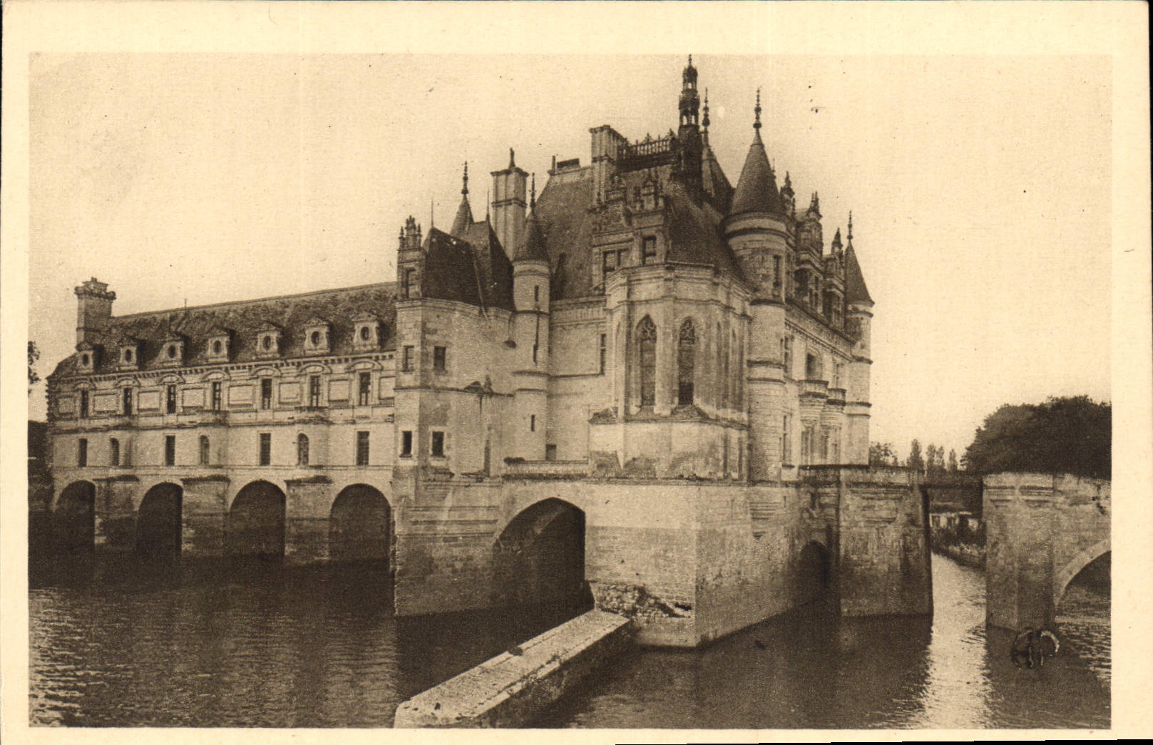 CPA Chenonceaux Le Chateau Facade Nord Est 