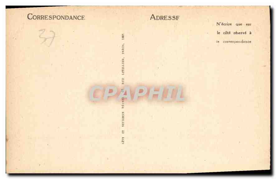 CPA Langeais Petit Salon Boiseries Peintes  — Verso