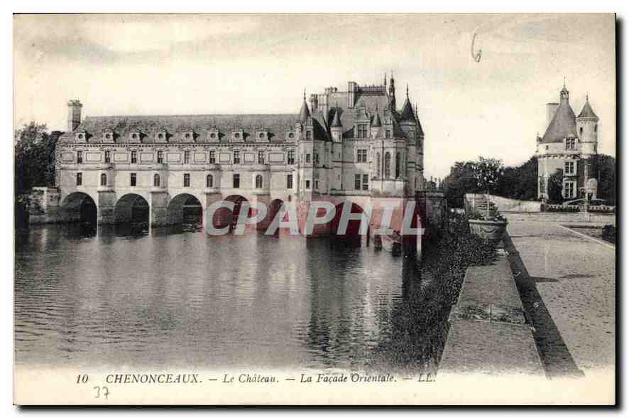 CPA Chenonceaux Le Chateau La Facade Orientale 