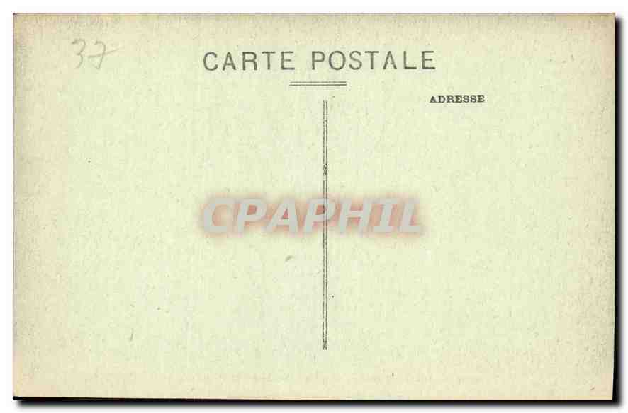CPA Cannes Eglise de Candes Tombeau de St Martin Mort en 397  — Verso