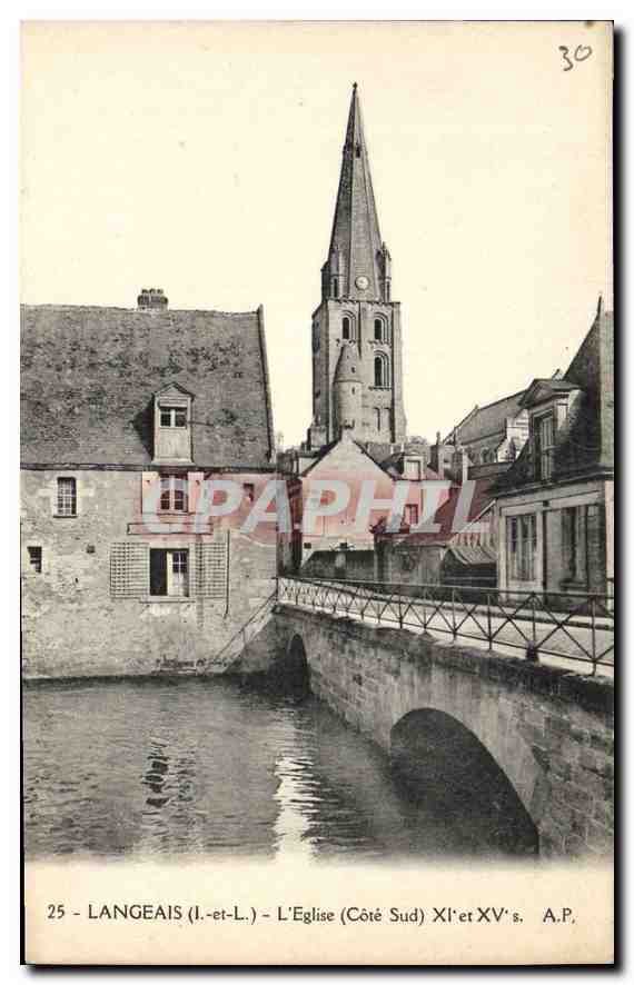 CPA Langeais L'Eglise 