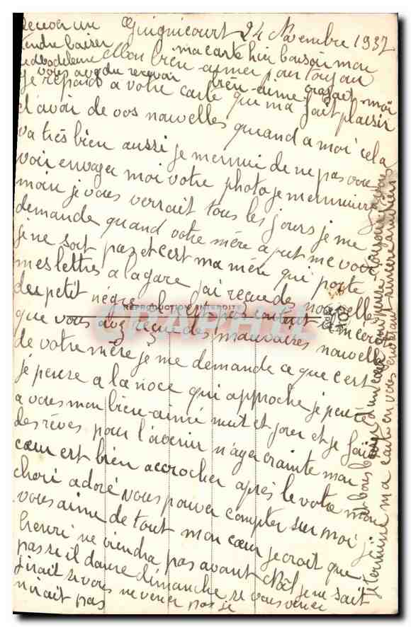 CPA Respirons Ma Cherrie Femme — Rückseite