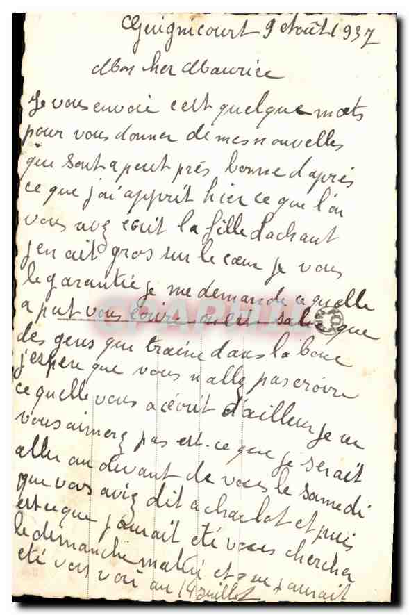 CPA Le printemps permet Femme — Rückseite