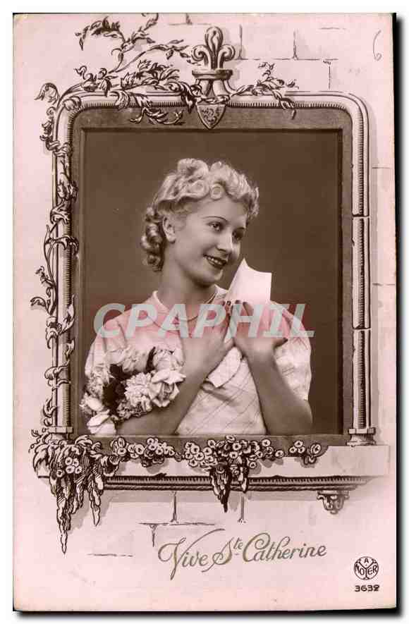 CPA Vive Ste Catherine Femme