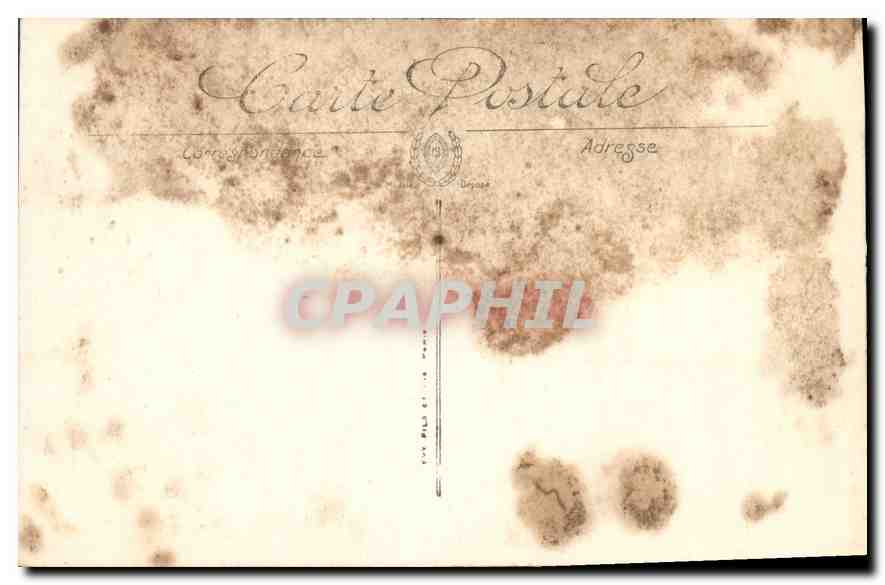 CPA Honfleur La Lieutenance et le Port   — Rückseite