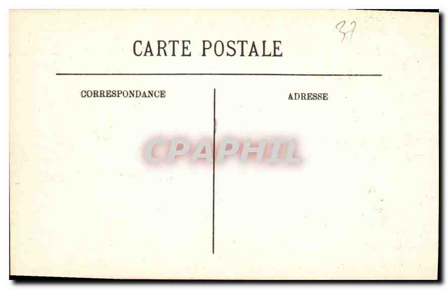 CPA Langeais Le Chateau Vue prise dans le Parc   — Rückseite