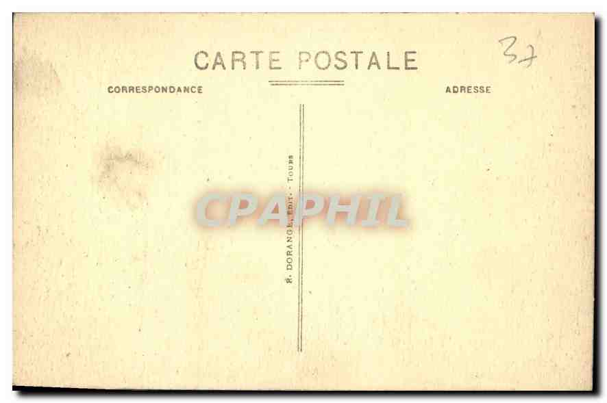 CPA Villandry Le Chateau Facade Sud Ouest Tonneilles de Vignes et le Jardin d'ornament  — Rückseite