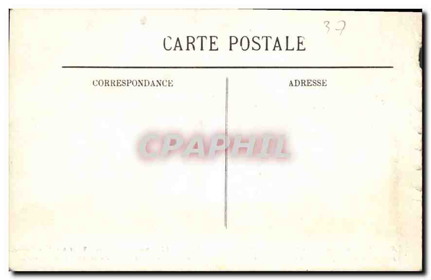 CPA Langeais Le Chateau cote ouest   — Rückseite