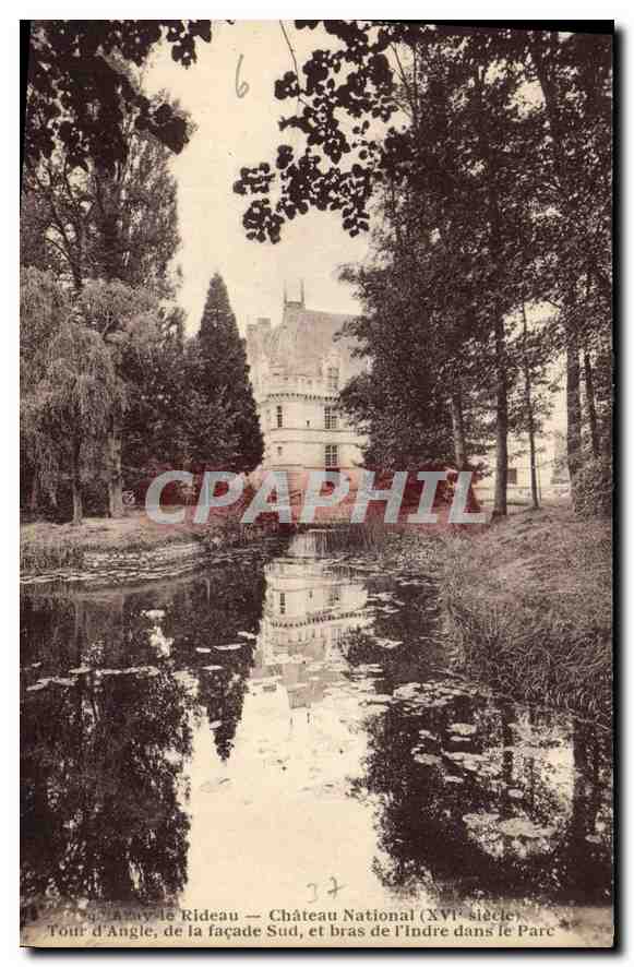 CPA Azay le Rideau Chateau National 