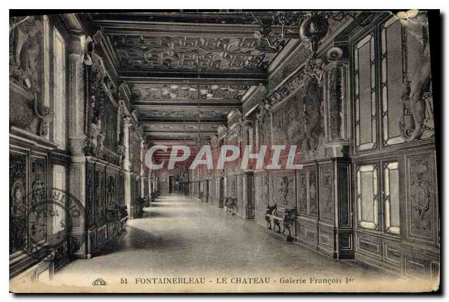 Fontainebleau - Le Château - Galerie François 1er