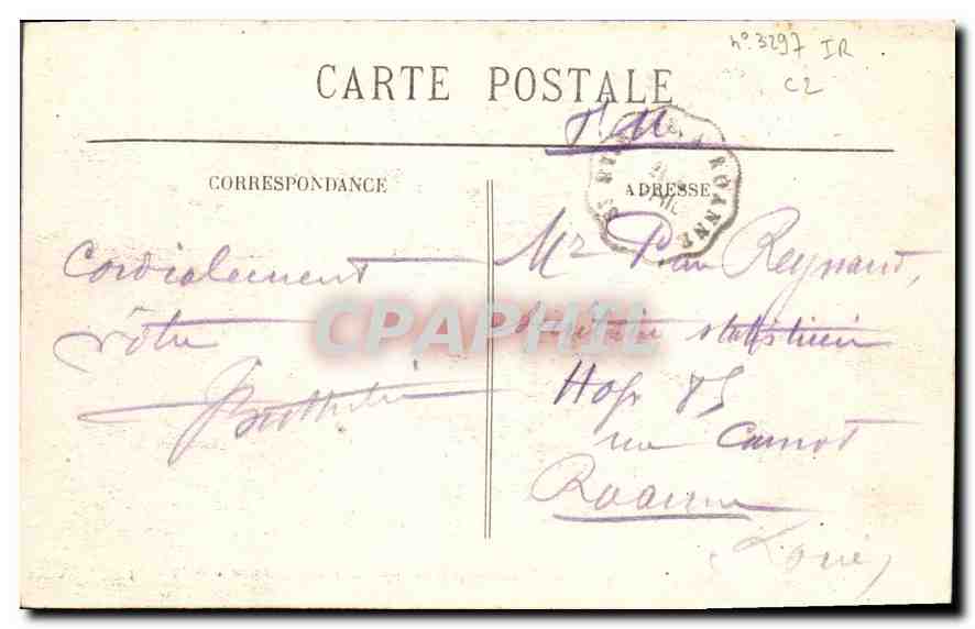 Bordeaux — La Caisse d'Épargne et le Groupe de « Gloria Victis » — BR - 2407 — Verso