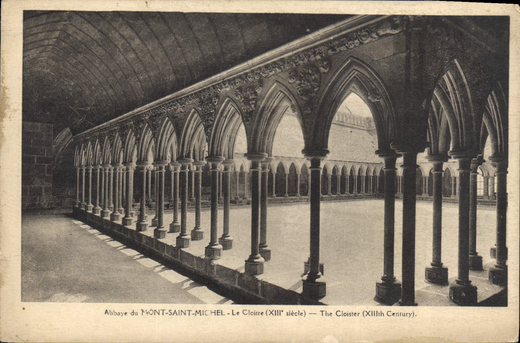 CPA Abbaye du Pont Saint Michel le Cloitre XIII siecle 