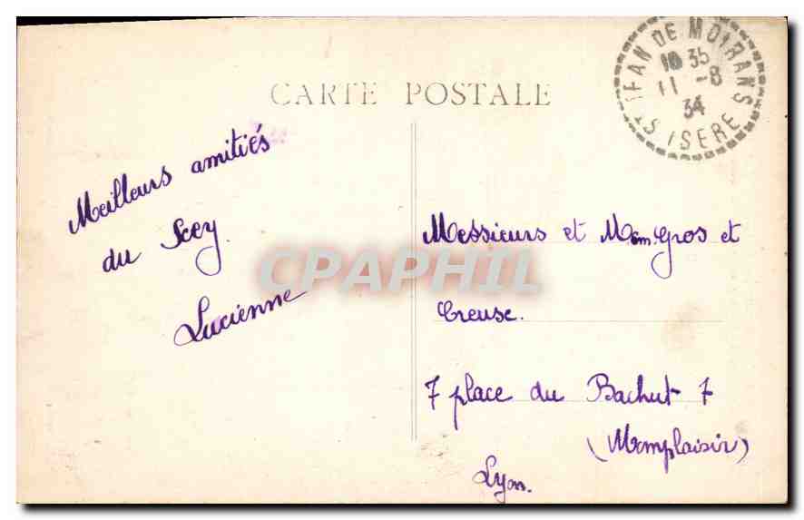 Dauphiné - Route de la Grande-Chartreuse - La chute du Guiers et l'entrée du désert - E. R. — Reverso