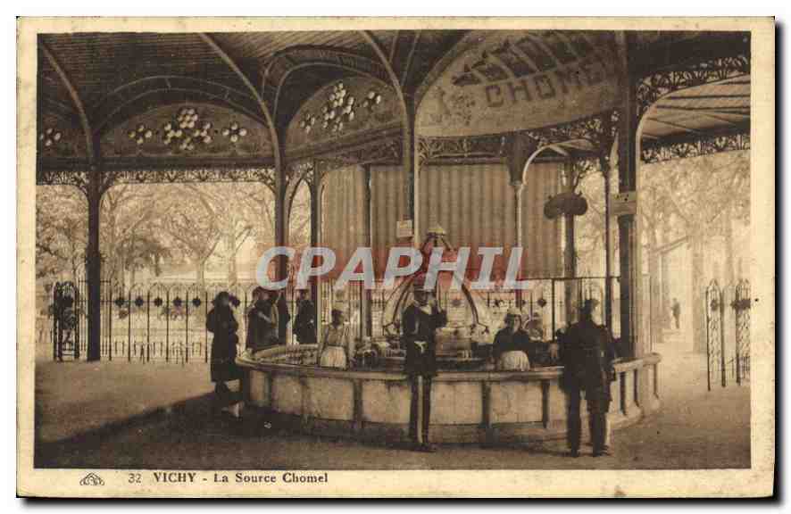 CPA Vichy la Source Chomel 