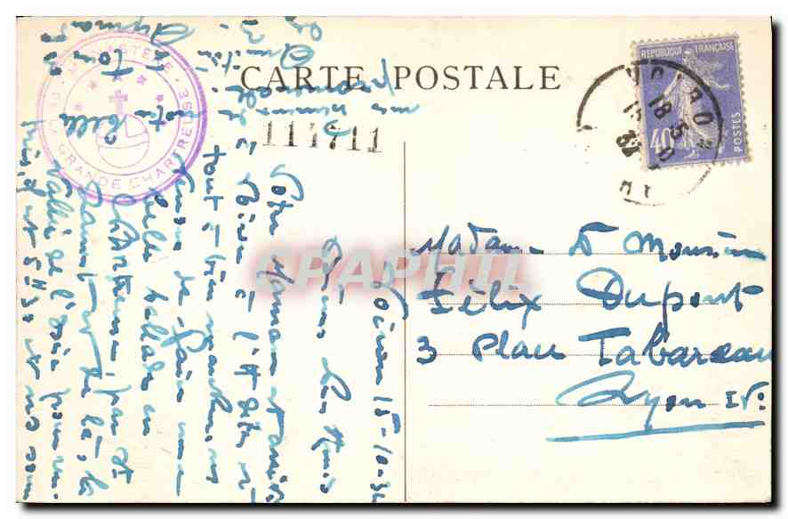Dauphiné - 39. Route de la Gde-Chartreuse - Le pont St-Bruno — CL.A.V. — Rückseite