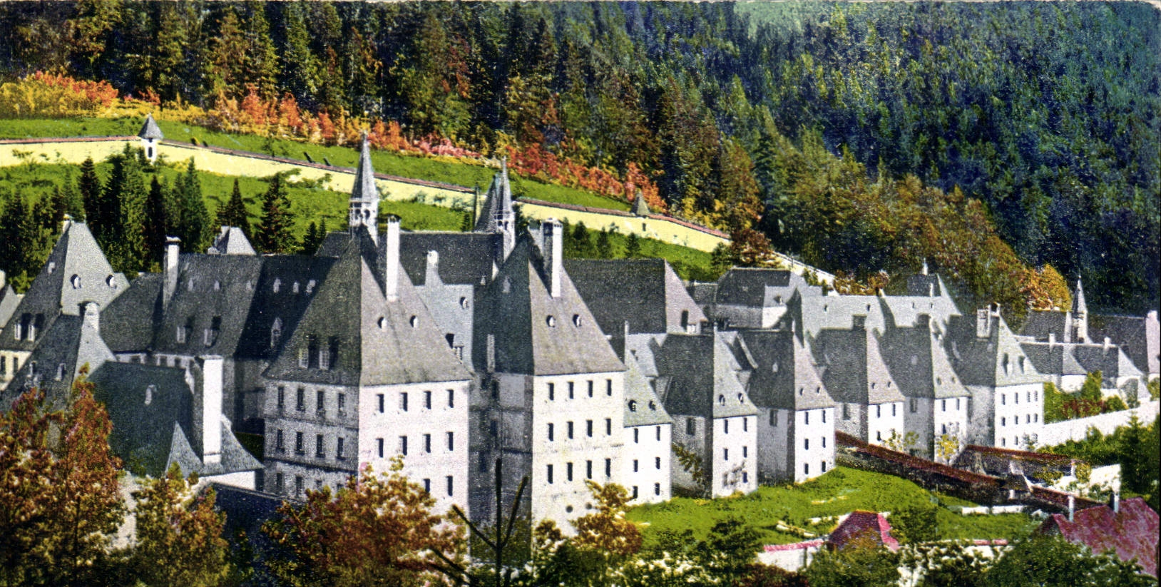 La Grande Chartreuse — Vue d'ensemble — Lévy & Neudrein, Rubempré
