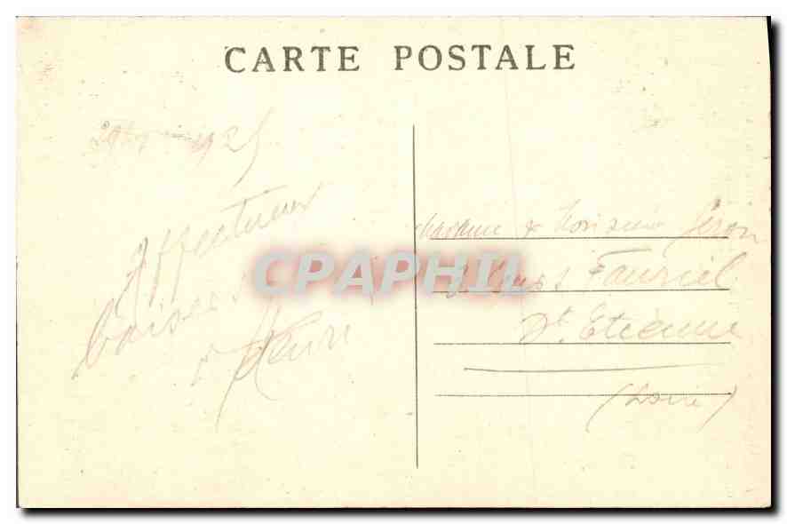 CPA Dauphine Route de la Grande Chartreuse le Pont St Bruno  — Rückseite