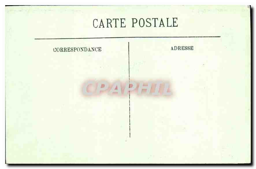 CPA Lourdes le Chateau  — Verso