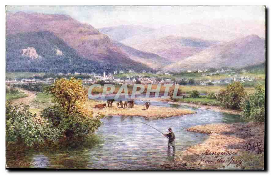 CPA Kingussie is an extensive and rapidly increasing village Peche Pecheur