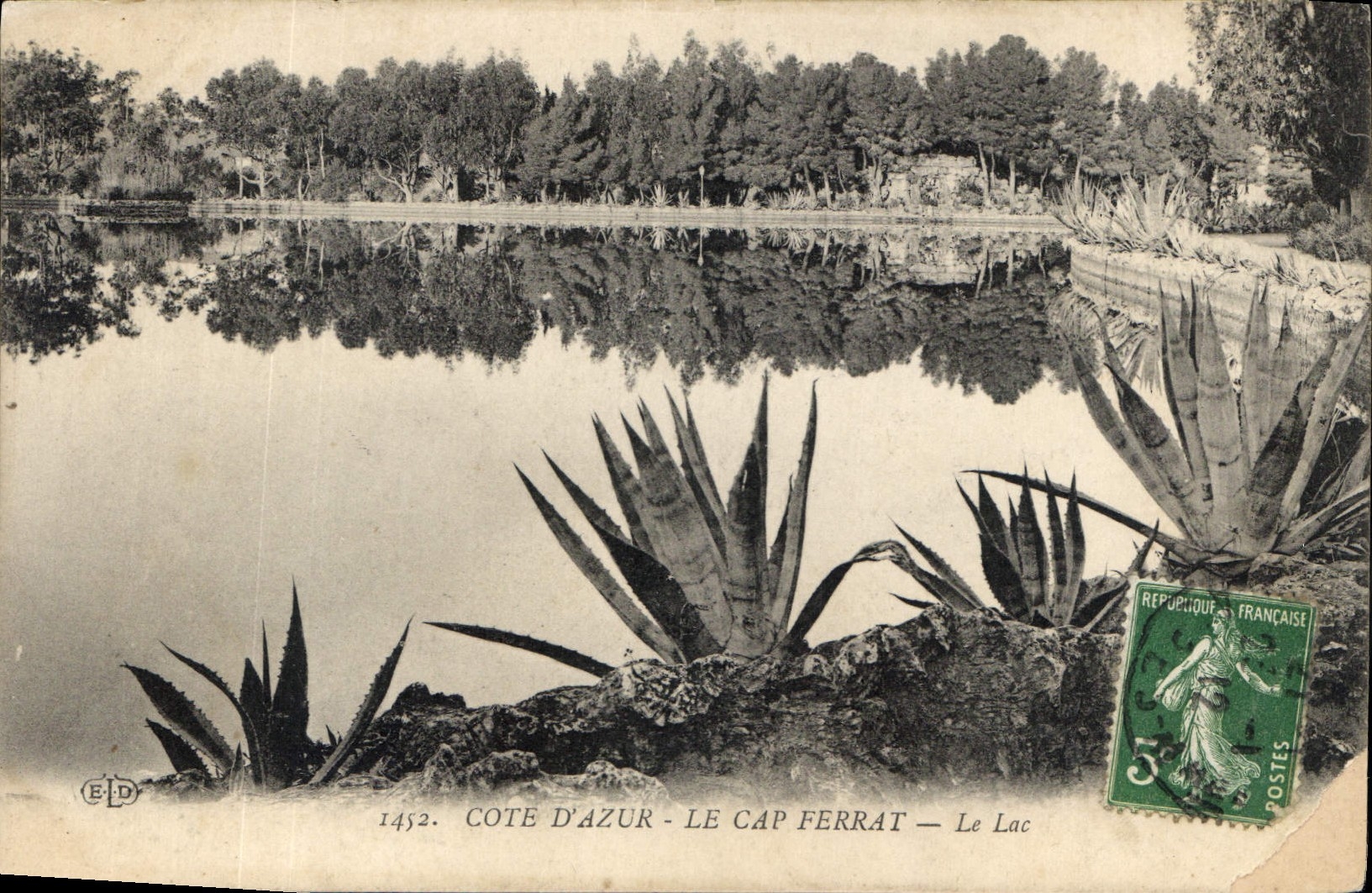 Côte d'Azur - Le Cap Ferrat — Le Lac — ELD, n°1452