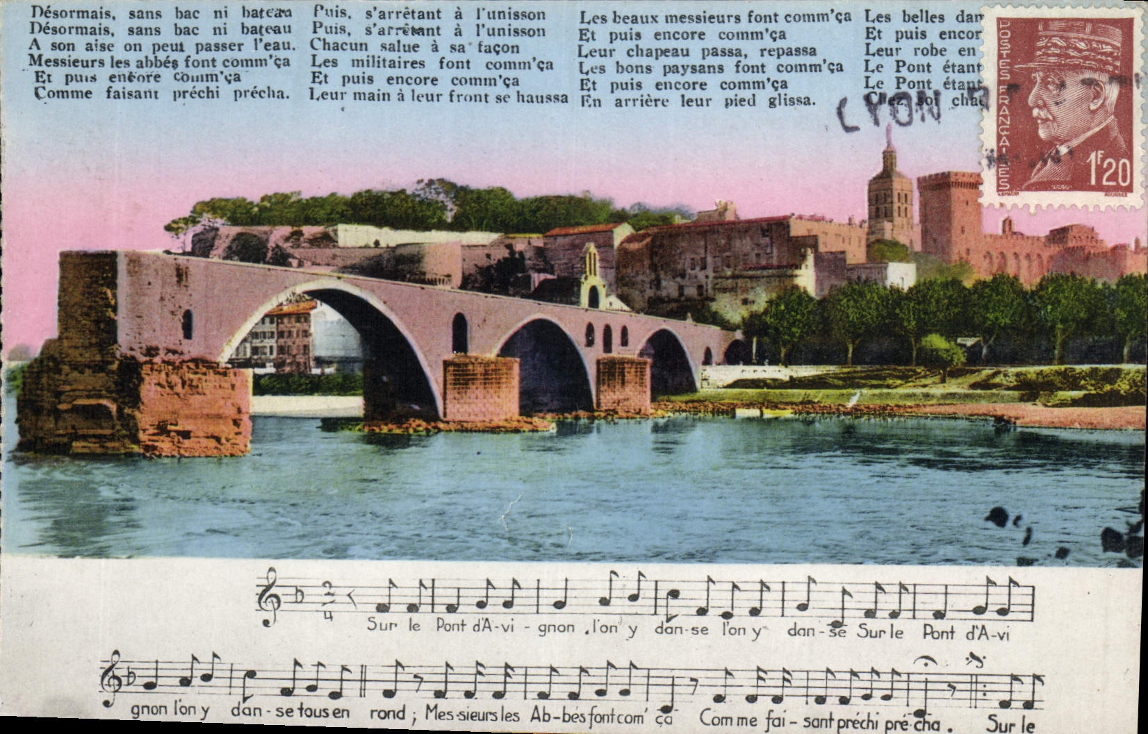 Pont Saint-Bénézet — Lyon — Éditeur : CPAPHIL