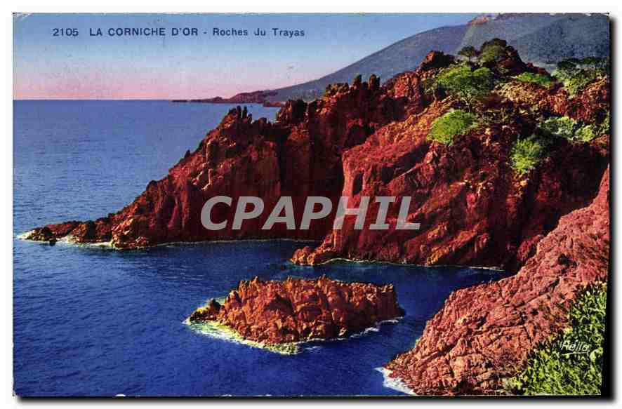 CPA La Corniche d'Or Roches du Trayas 