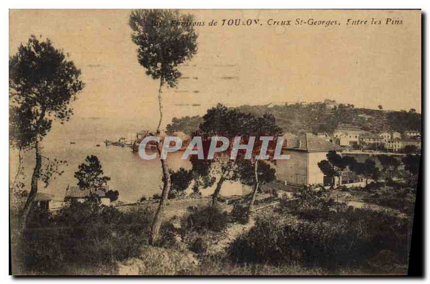 CPA Environs de Toulon Creux St Georges Entre les Pins 