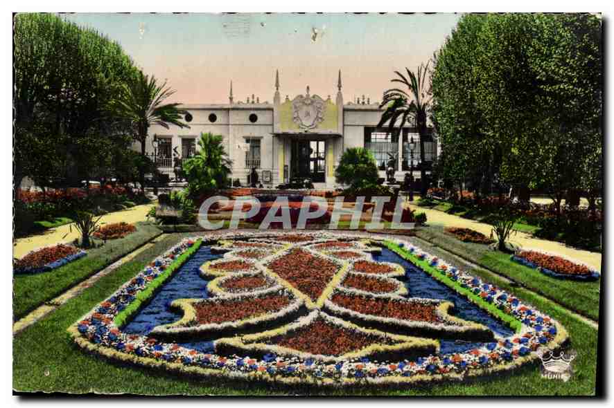CPA Menton le Casino Municipal et les Jardins 