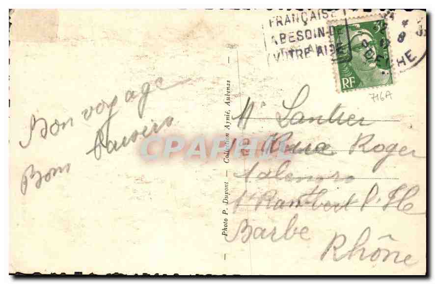 La Bastide-de-Juvinas — Chute et gouffre de la Pissarelle — L'Ardeche Pittoresque, n°53 — Reverso