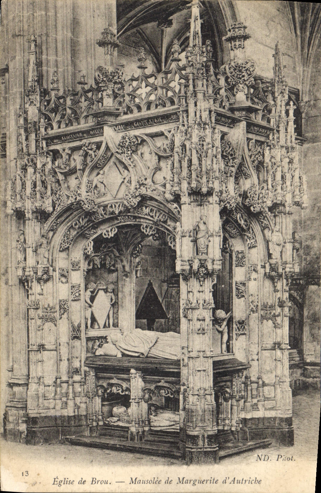 CPA Eglise de Brou Mausolee de Marguerite d'Autriche 