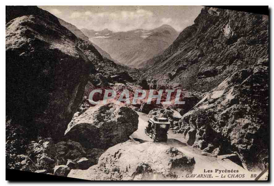 CPA Les Pyrenees Gavarnie le Chaos 