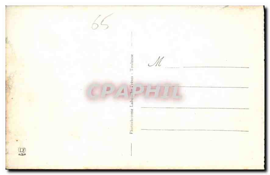 CPA Les Hautes Pyrennes Lourdes Maison Paternelle de Bernadette  — Verso