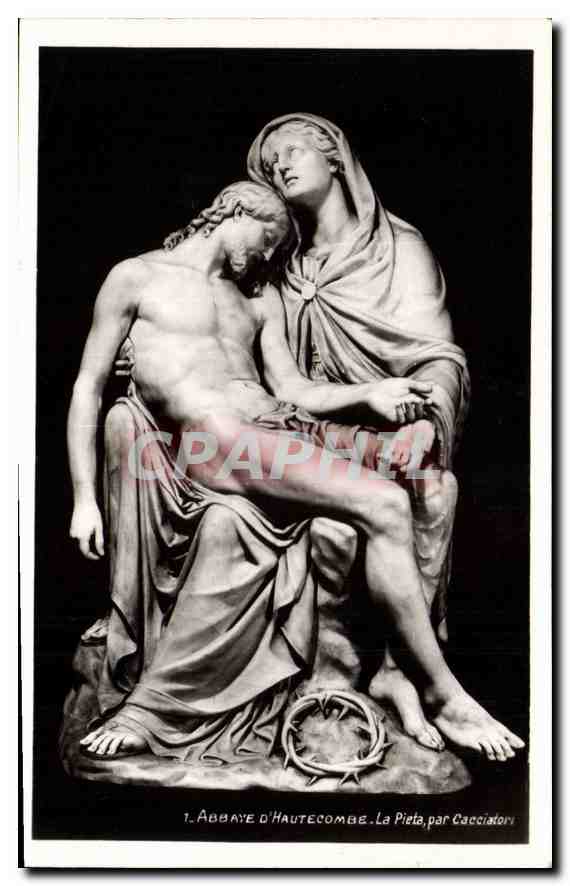 CPA Abbaye d'Hautecombe la Pieta par Cacciateri 