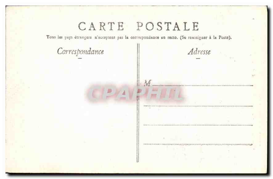 CPA Lourdes Mosaiques la Visitation  — Verso
