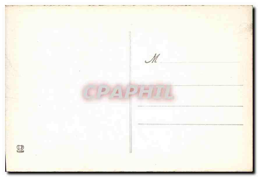 CPA Lourdes VIIIe station du Calvaire jesus console les filles d'Israel qui le suivent  — Verso