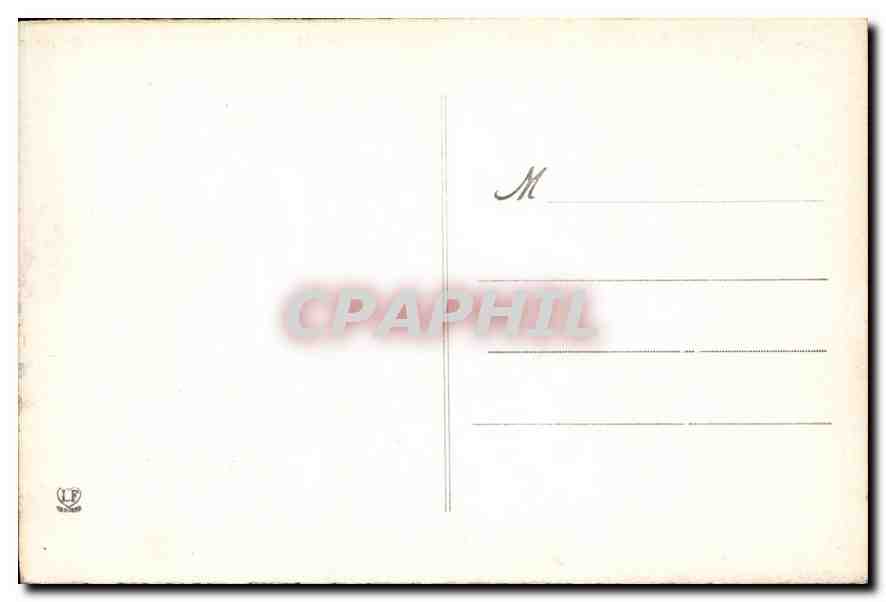 CPA Lourdes VII S station du Calvaire jesus tombe pour la seconde fois  — Verso