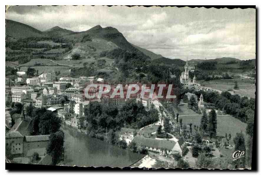 CPA Lourdes vue prise du Chateau fort 
