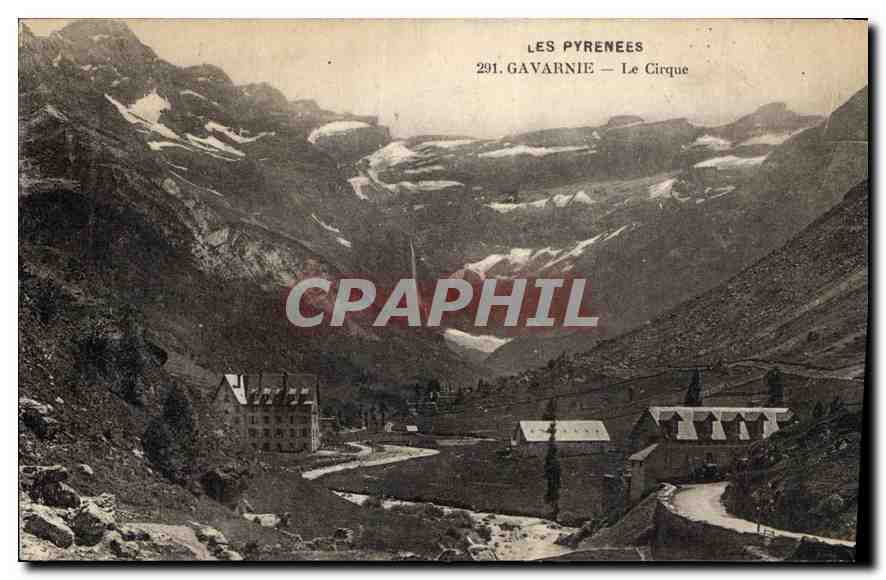 CPA Les Pyrenees Gavarnie Le Cirque 